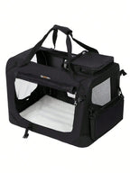 FEANDREA Faltbare Hundebox – Leichte Transportbox & Ruheplatz für Hunde (60 × 42 × 42 cm)